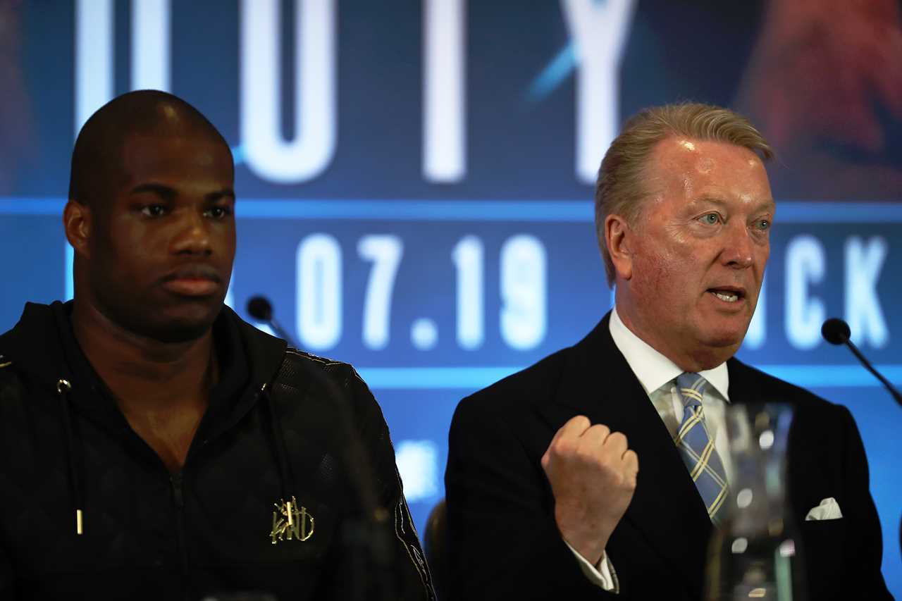 Daniel Dubois could be paid to stand aside and let the pair fight.