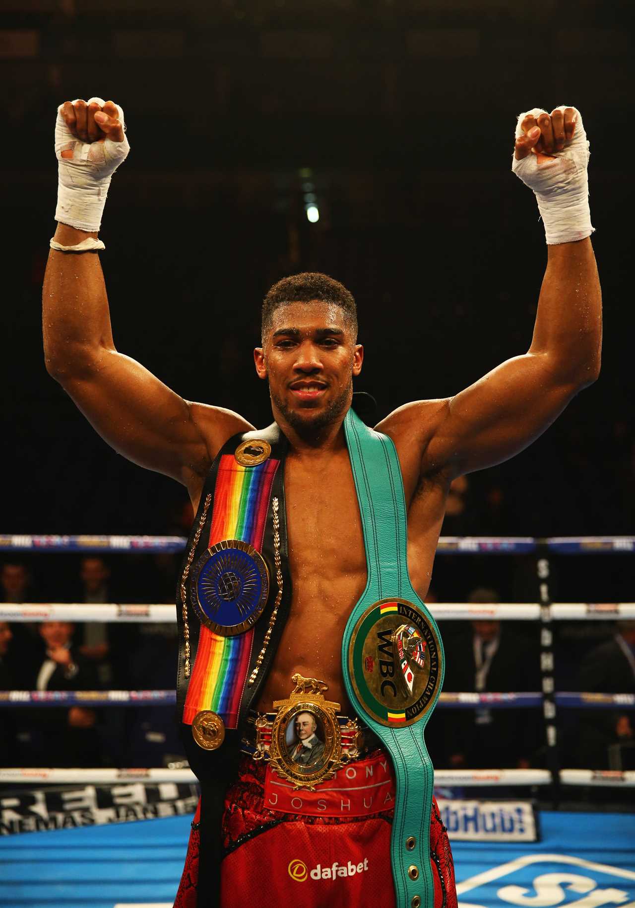 Anthony Joshua's record: Which belts did AJ hold, who was he defeated by and when did he become a professional?