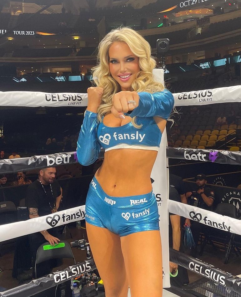The ring girls in Jake Paul vs Nate Diaz have left fans stunned with their tiny underwear and busty outfits
