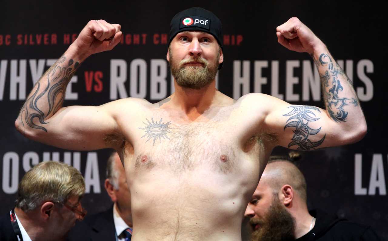 Anthony Joshua vs Robert Helenius - The Ultimate Showdown