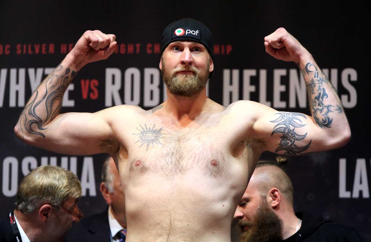 Eddie Hearn defends his decision after boxing fans criticize the Anthony Joshua v Robert Helenius match.