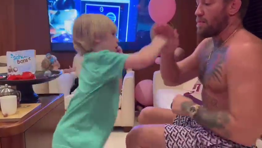 Conor McGregor’s son is training to become a world champion, and fans believe he could beat Jake Paul