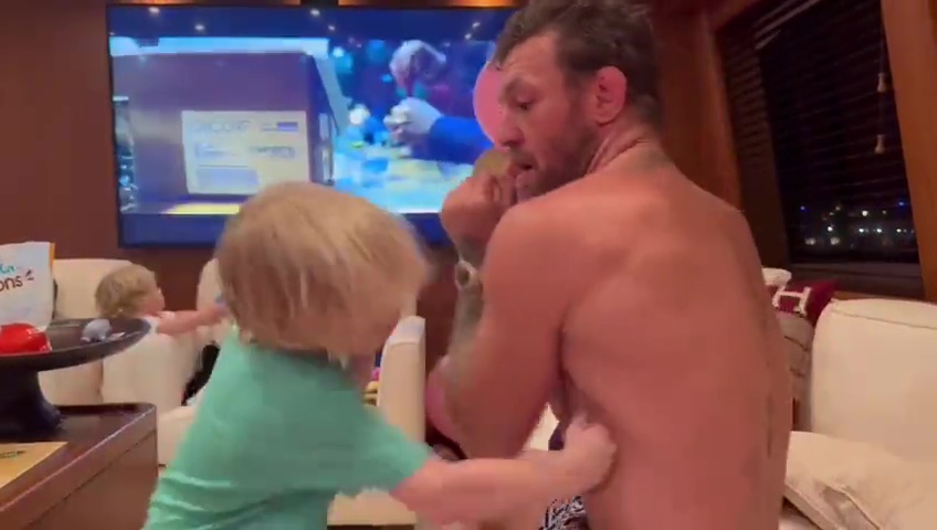Conor McGregor’s son is training to become a world champion, and fans believe he could beat Jake Paul