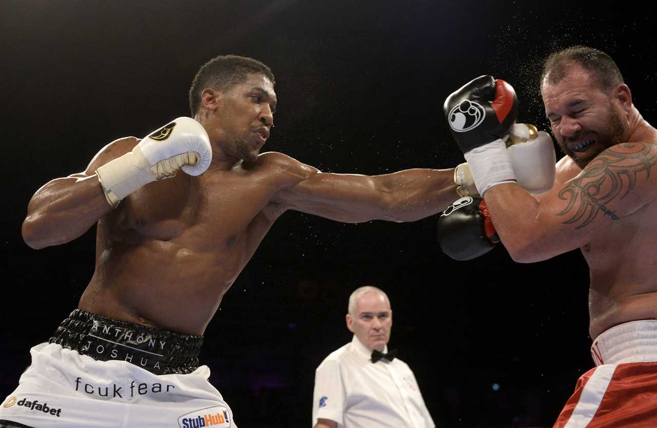 Robert Helenius and I both fought Anthony Joshua at short notice