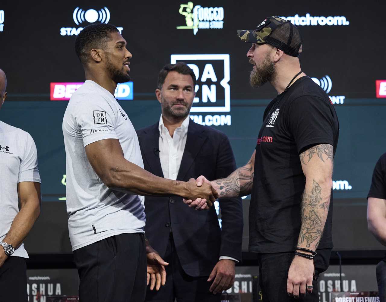 Sandra Helenius, the wife of Robert Helenius, an ultra-private boxer who is set to face Joshua in a fight that will be broadcast on television, gives a rare glimpse into life outside the ring