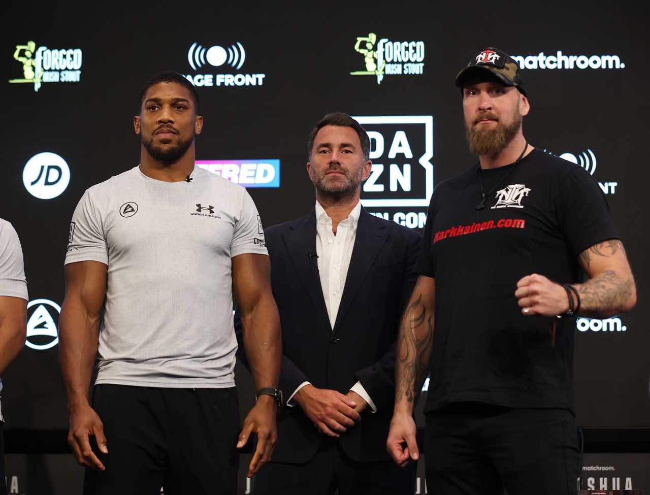 Robert Helenius: I cancelled my family vacation to fight Anthony Joshua with only a week's notice, and my children were furious.