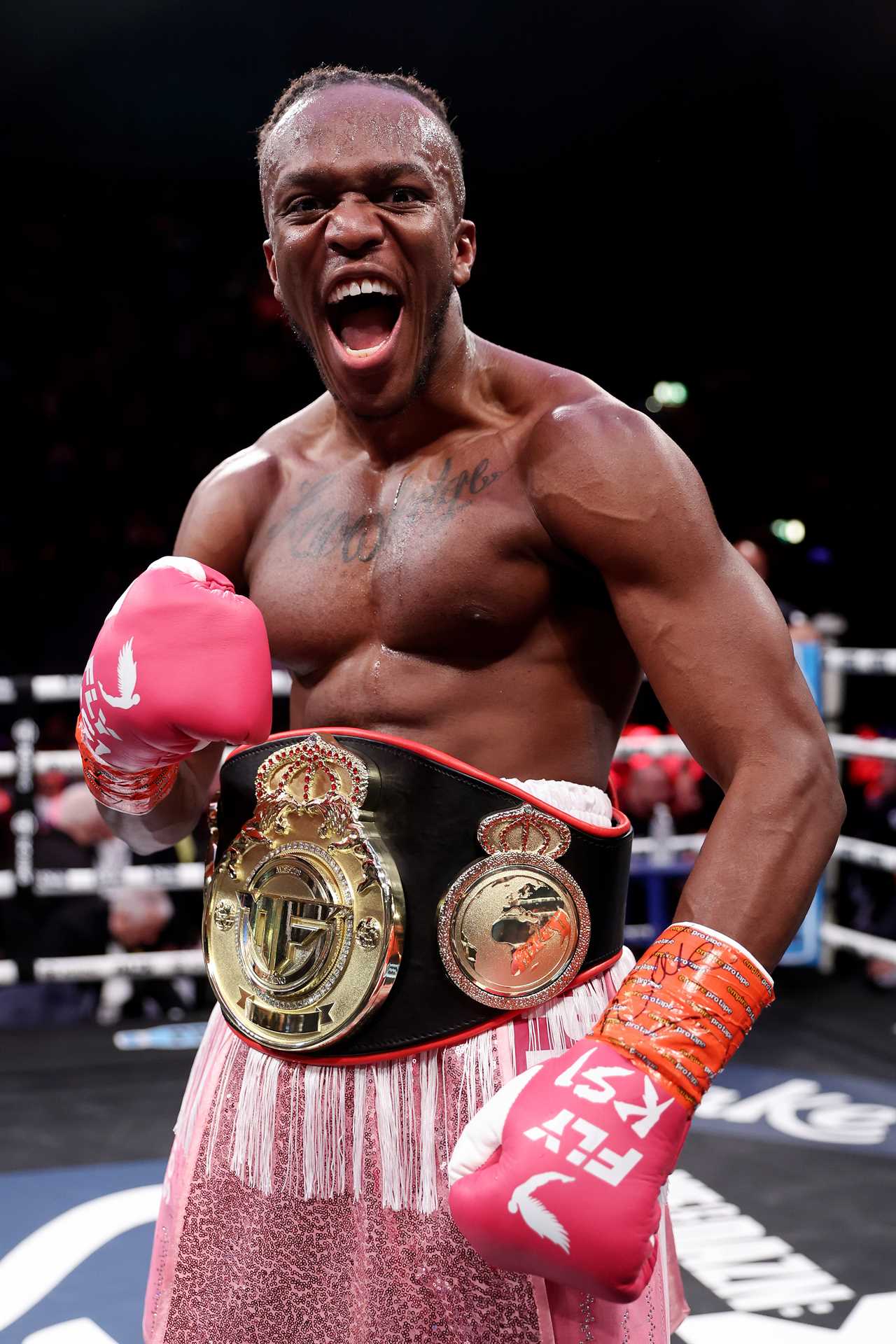 Fans are worried about KSI’s chances after Tommy Fury displays his muscular physique in the lead up to a celebrity boxing match