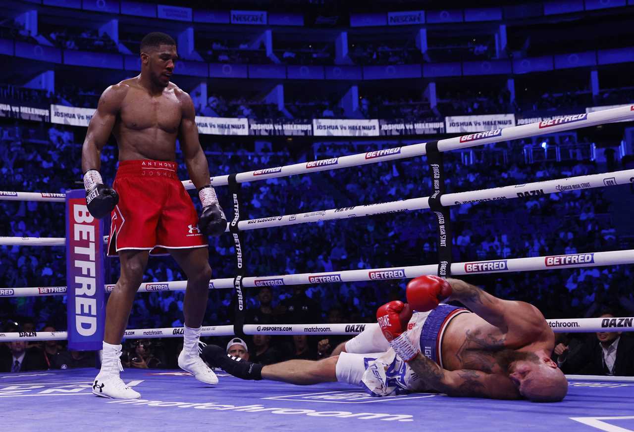 Have they ever boxed? Anthony Joshua Claps back at Fans who Booed him
