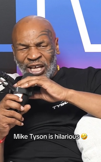 Mike Tyson leaves Dana White bemused by Bon Jovi Rendition, and bizarre KSI pronunciation