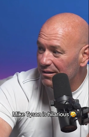 Mike Tyson leaves Dana White bemused by Bon Jovi Rendition, and bizarre KSI pronunciation