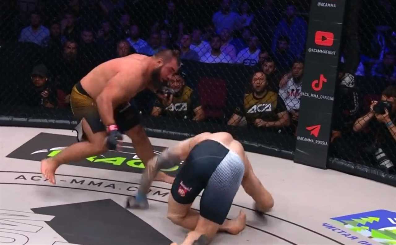 MMA Star suffers a brutal broken leg in Moscow Fight
