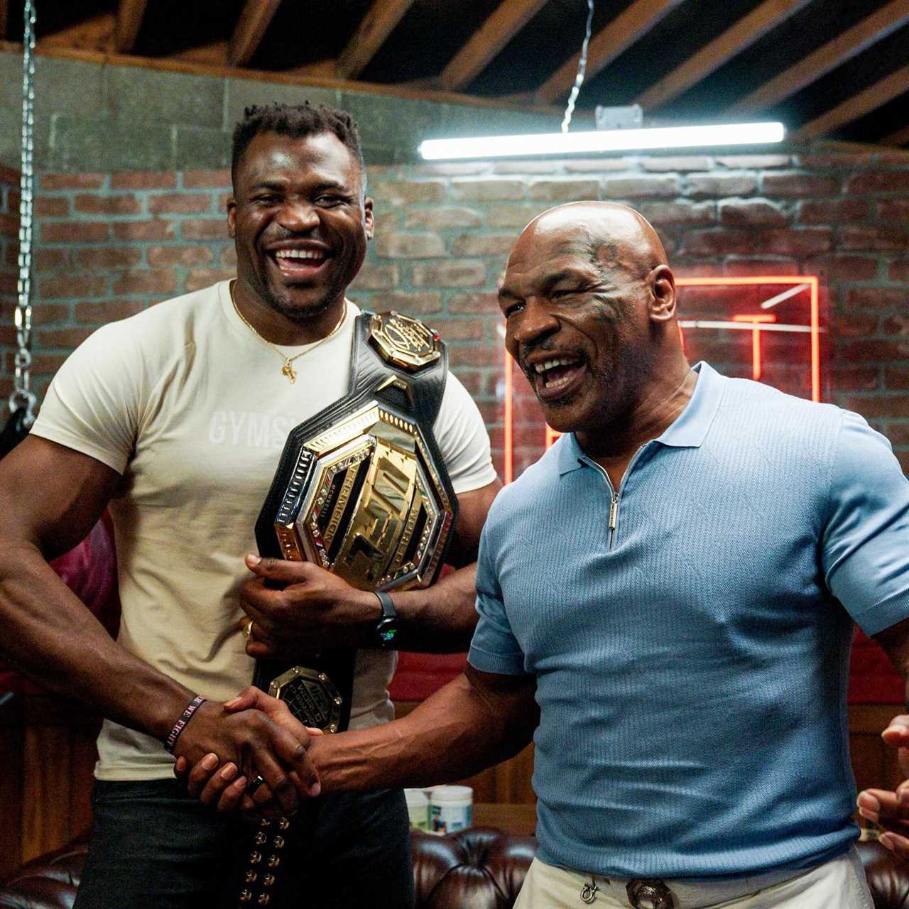 Mike Tyson warns Tyson Fury about Ngannou Threatening Showdown in Saudi Arabia