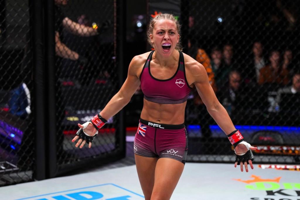 British MMA star Dakota Ditcheva finds inspiration in England's Lionesses