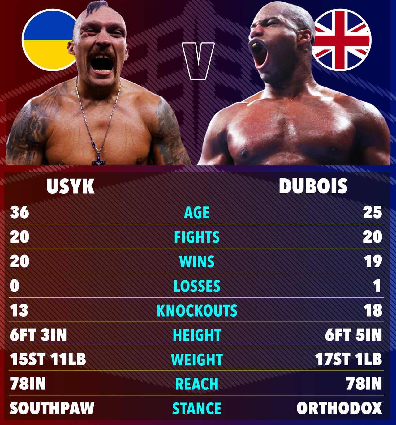 Undercard of Oleksandr Usyk and Daniel Dubois: Who will fight on a huge bill in Poland