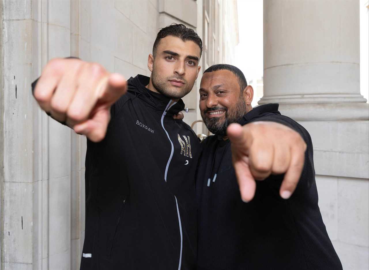 Aadam, the son of Prince Naseem Hasem, is a boxer who made his debut on Usyk vs Dubois' undercard.