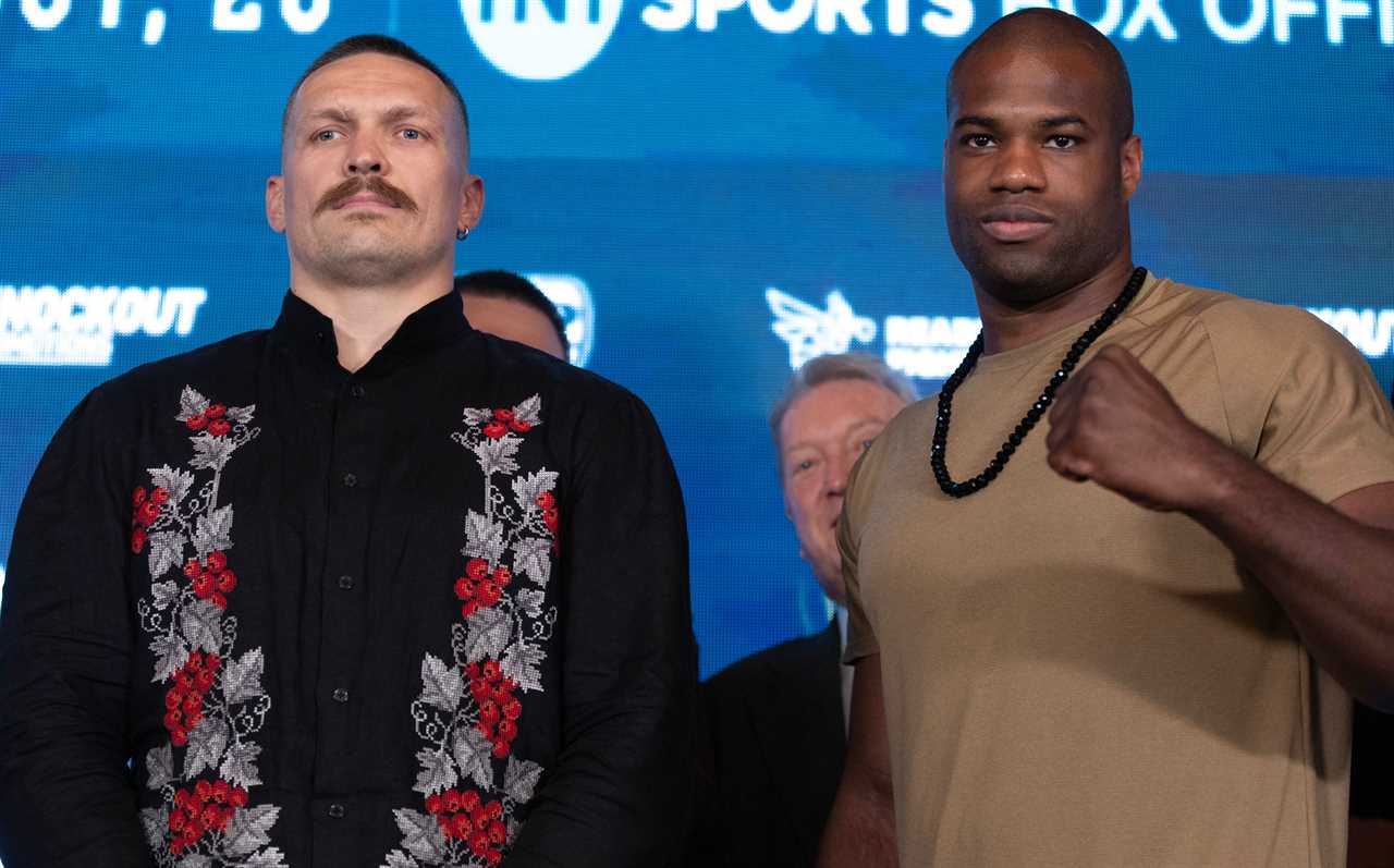 Oleksandr Usyk and Daniel Dubois net worth combined: How much has the pair earned during their careers?