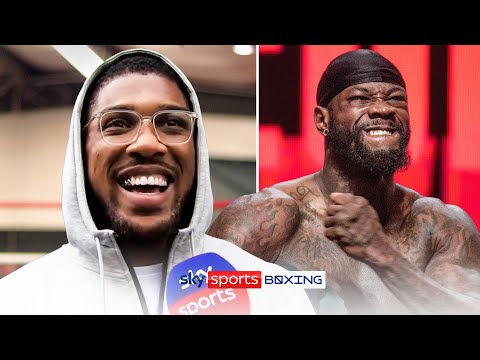 Anthony Joshua updates Deontay wilder negotiations