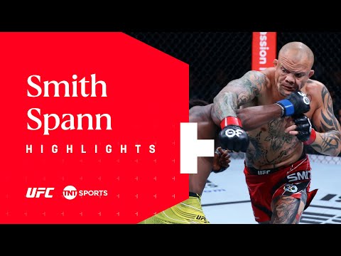 Slugfest takes the distance! Smith vs. Spann UFC Singapore highlights