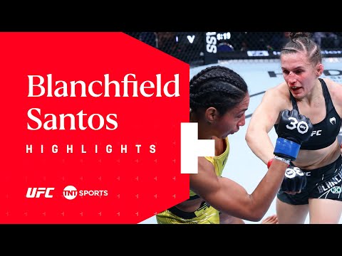 A combination game 💪  Blanchfield vs. Santos  UFC Singapore Highlights