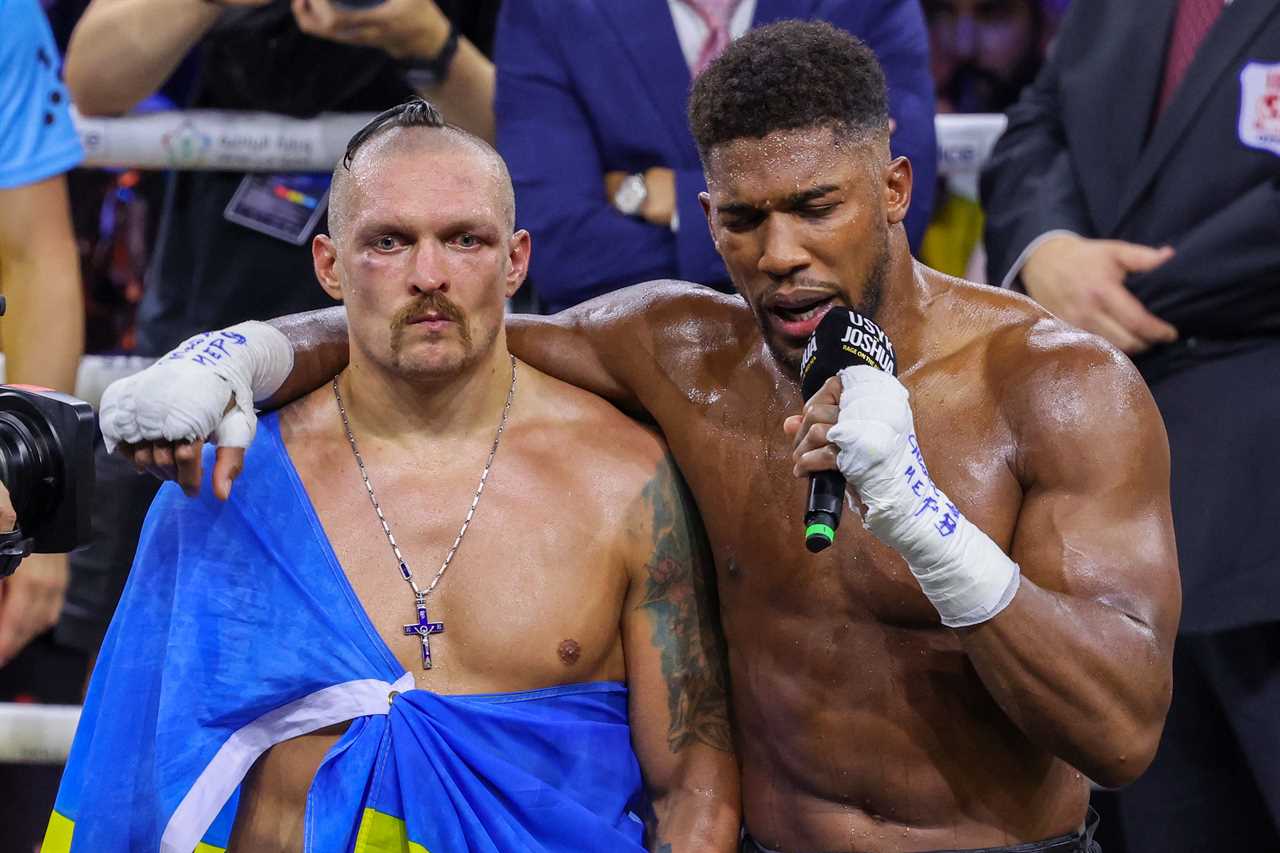 Tyson Fury calls for a two-on-one tag-team match against Anthony Joshua and Oleksandr Uzyk