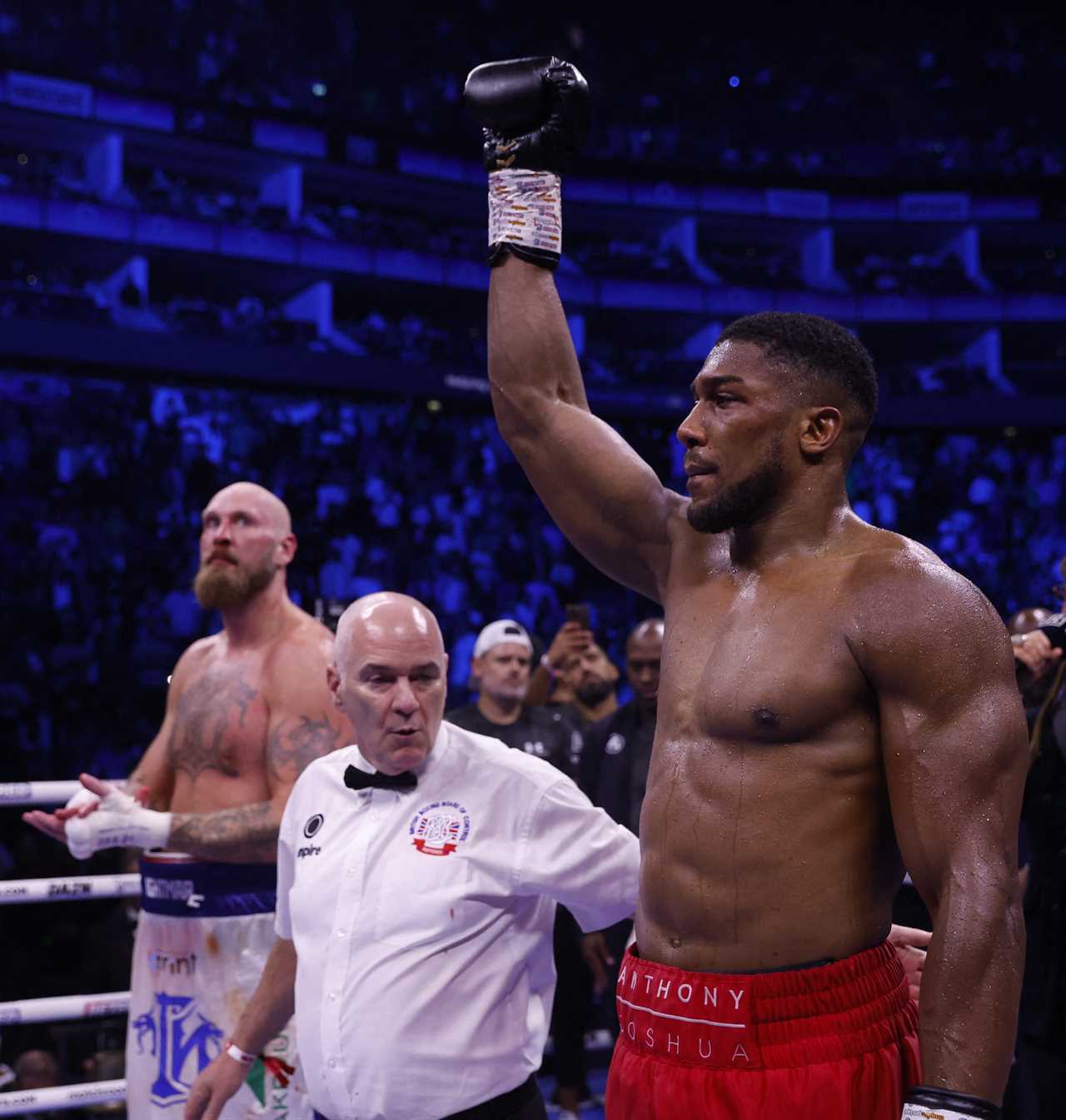 Anthony Joshua breaks his silence on opponent's failed drug test