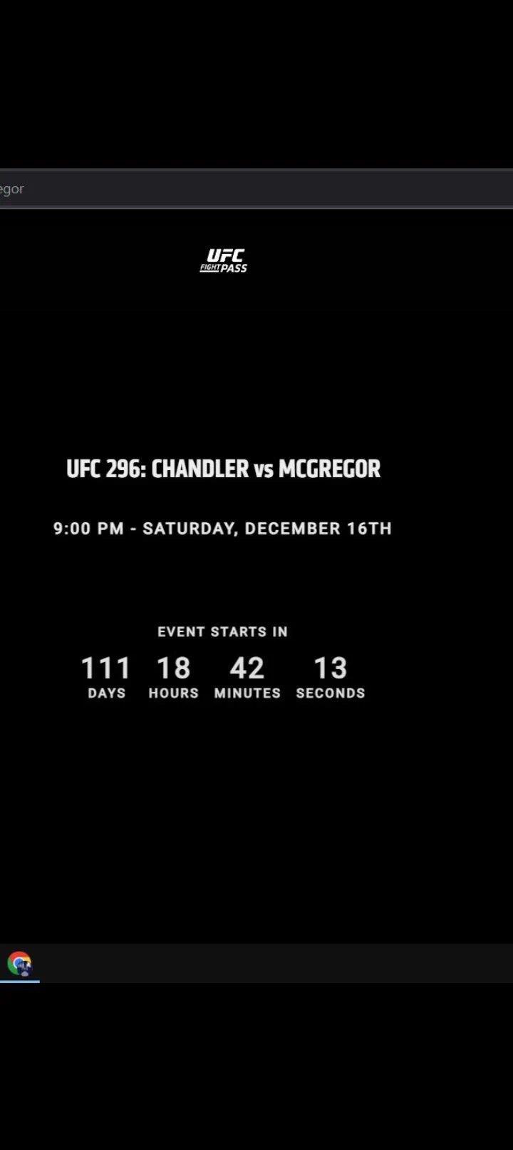 Dana White denies the 'leaked' McGregor-Channing date for UFC 296