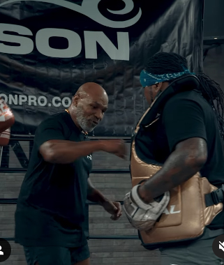 Mike Tyson is impressed by Francis Ngannou’s explosive boxing skills
