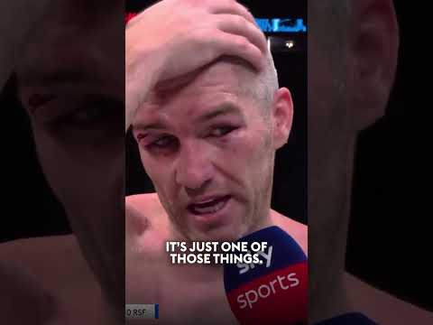 Liam Smith reacts after his defeat to Chris Eubank Jr