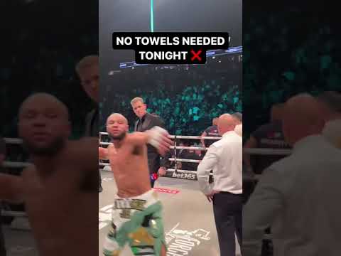 Chris Eubank Jr. threw out his towels after Liam Smith's knockout victory