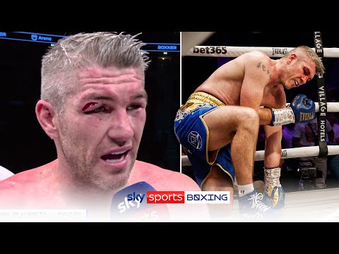 Liam Smith reacts after Chris Eubank Jr.'s DEFEAT!