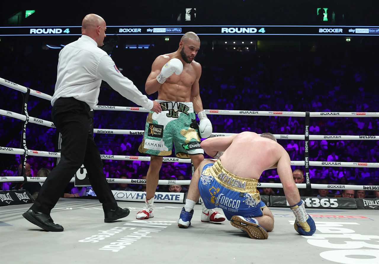 Liam Smith has a horrific cut on his left side after the Chris Eubank Jr. rematch