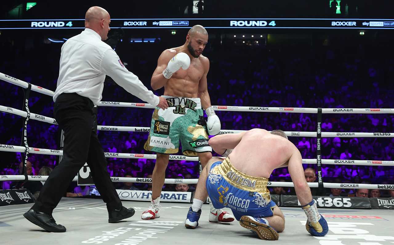 Chris Eubank Jr. wins stunning 10-round stoppage over Liam Smith in order to exact revenge through brutal boxing display
