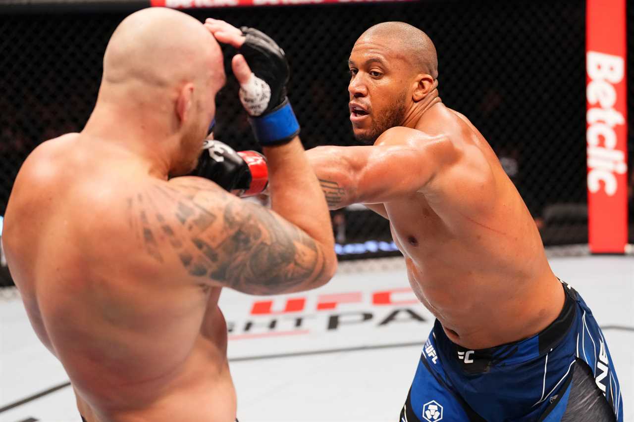 UFC heavyweight Ciryl Ganes' home was 'ransacked' by burglars, with PS130,000 taken during the fight.