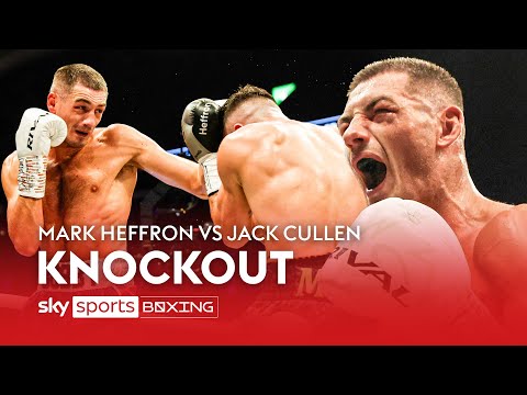 LEFT HOOK K! Jack Cullen defeats Mark Heffron and becomes British & Commonwealth champion