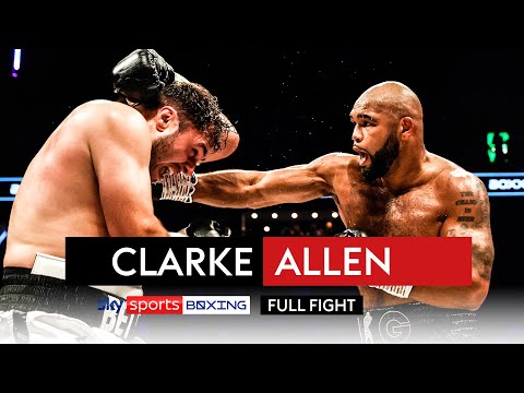 Full Fight! Frazer Clarke and David Allen heavyweight showdown
