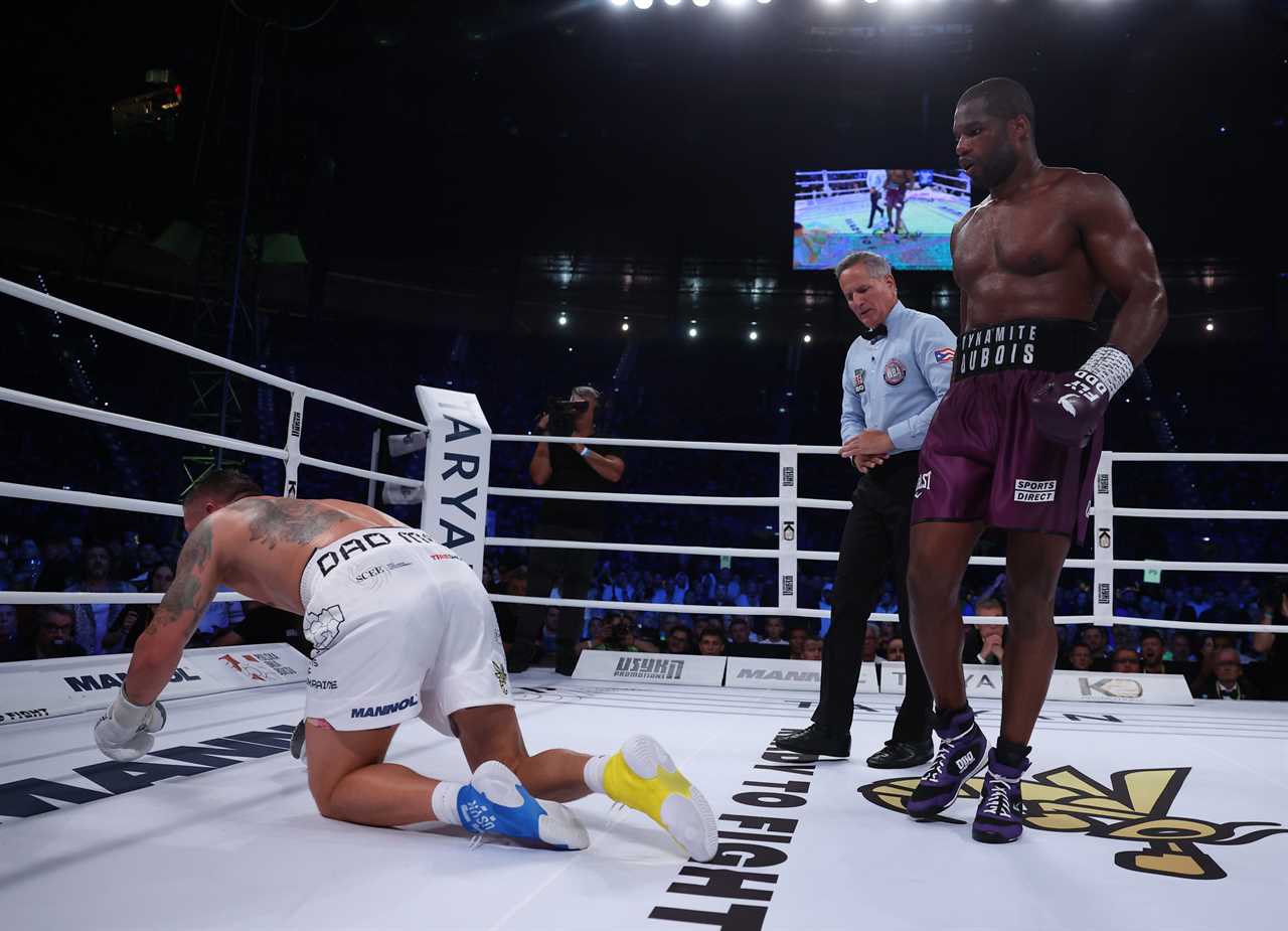 Daniel Dubois appeals controversial Usyk defeat over 'Low Blow