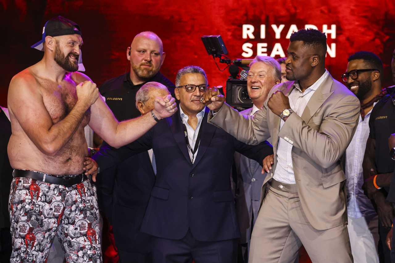 Tyson Fury announces his next TWO opponents, including a UFC legend...but states a major condition before taking fights