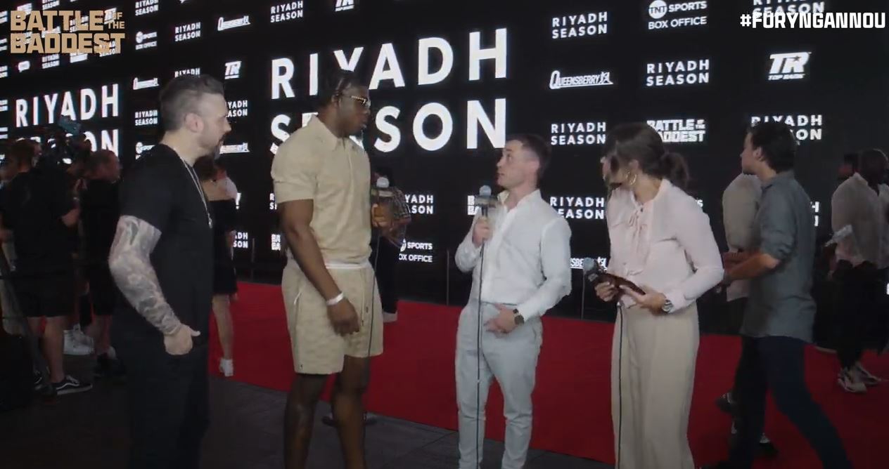 Rio Ferdinand mistaken for heavyweight boxer at Tyson Fury and Francis Ngannou launch event