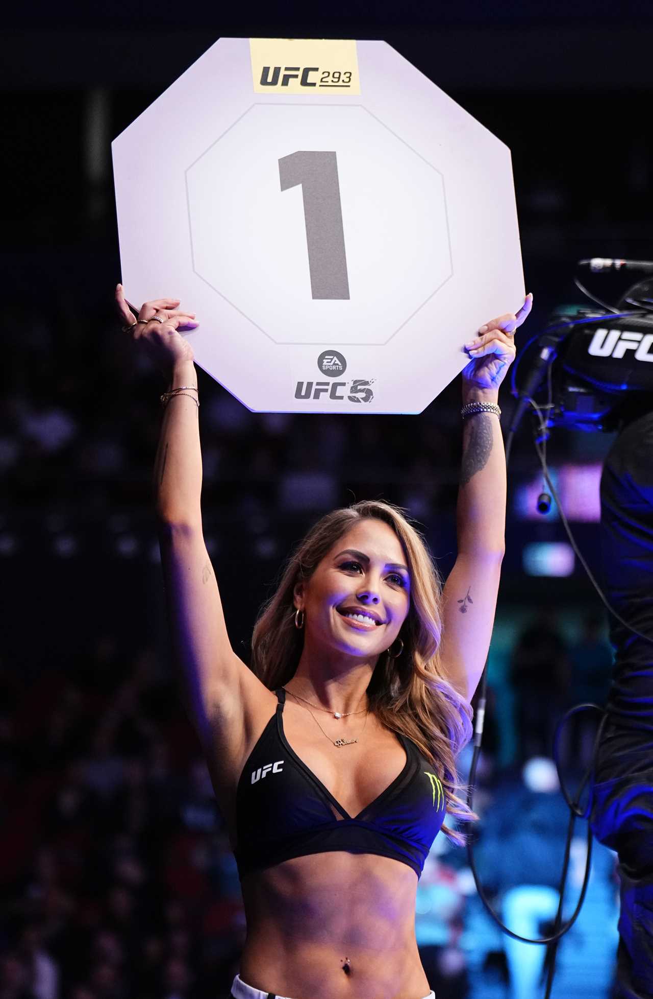Brittney Palmer's Busty Display at UFC 293 Sends Fans into Meltdown as They Call Her The Total Package