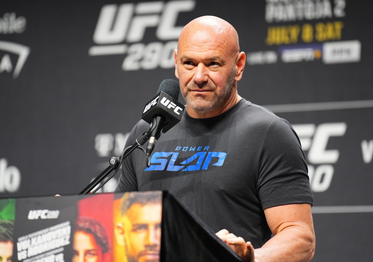 Dana White Teases a Rematch between Israel Adesanya & Sean Strickland