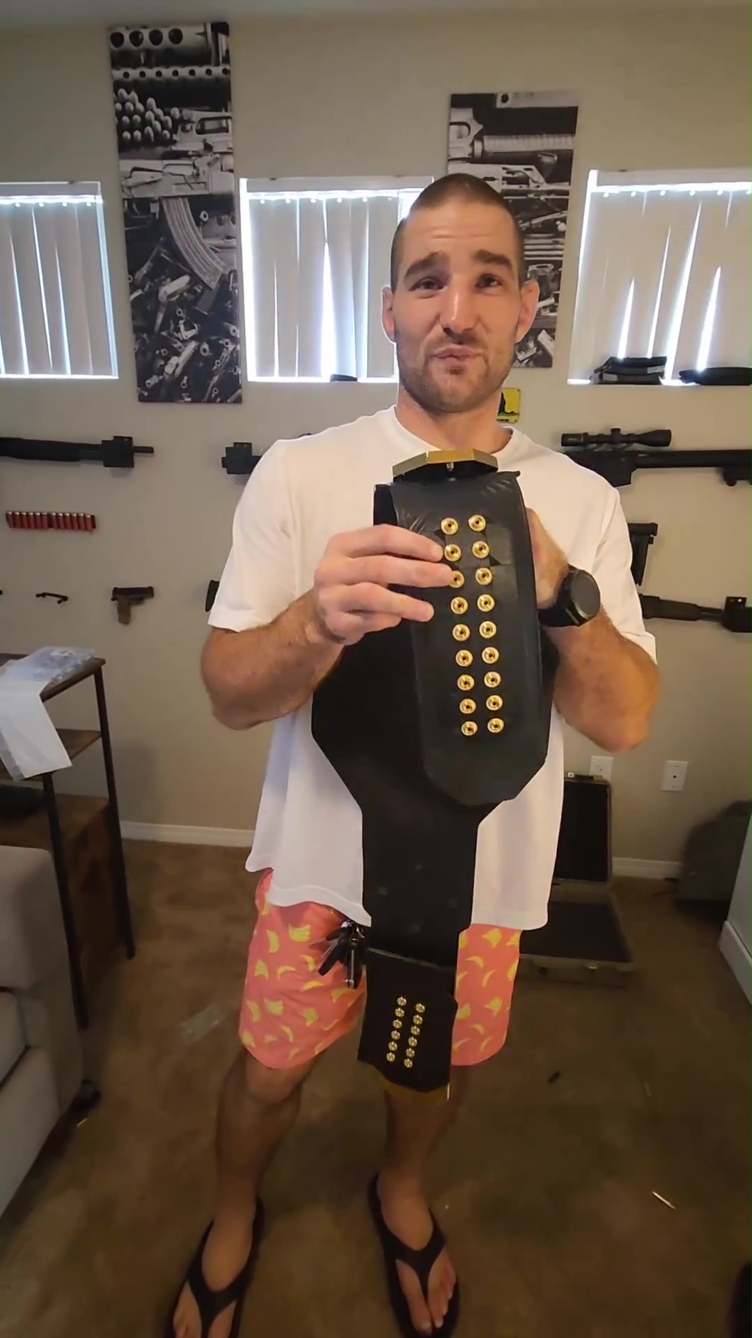 UFC star Sean Strickland preparing for the apocalypse? Shocked fans believe this.