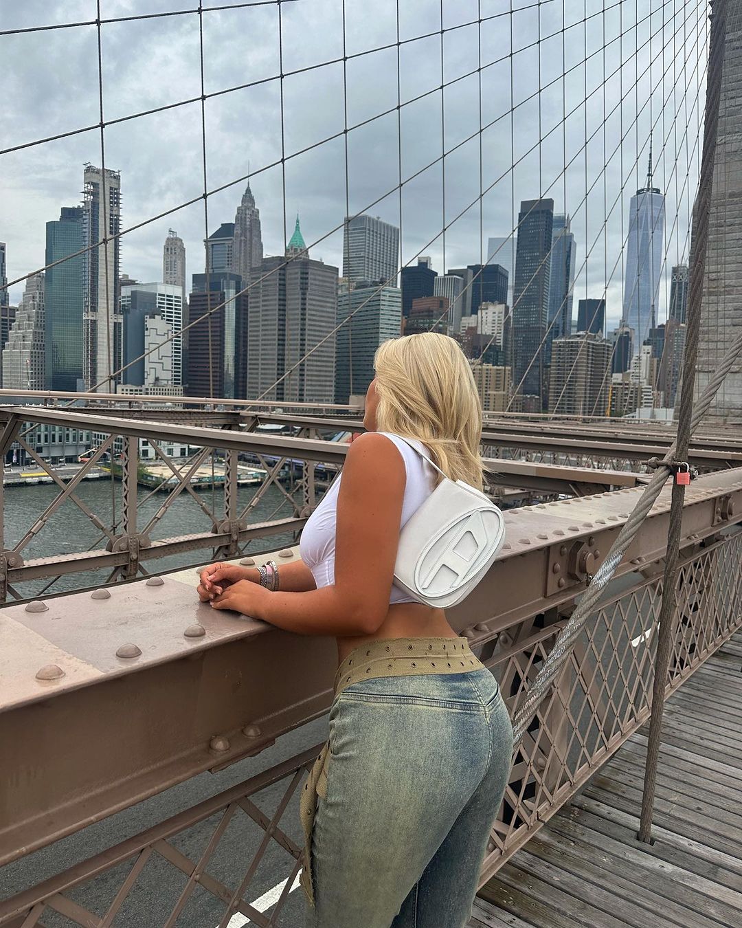 Apollonia Llewellyn Turns Heads with Risque Outfit in New York City