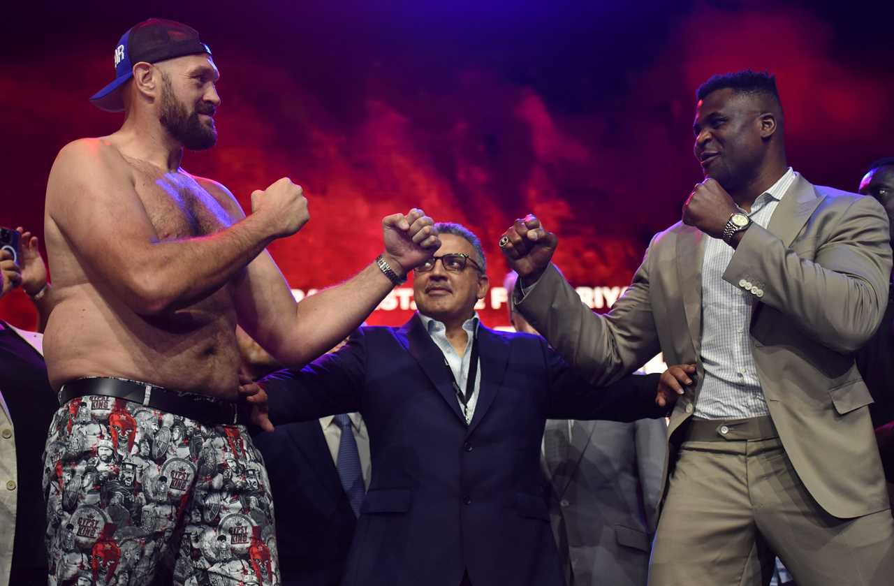 Dana White comments on the Tyson Fury-Francis Ngannou fight
