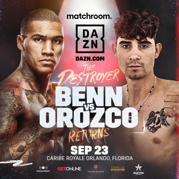 Conor Benn to return to boxing in Florida against Rodolfo rozco