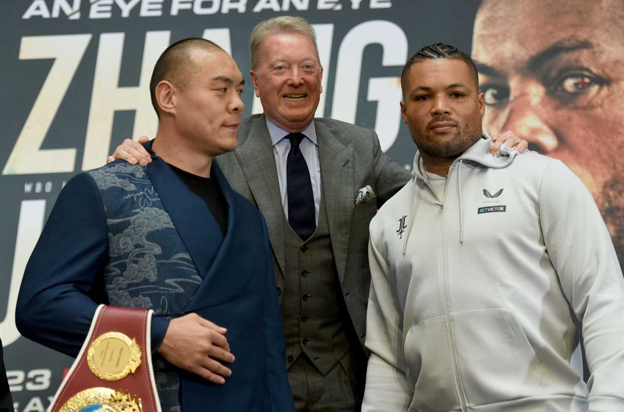 Joe Joyce faces the risk of repeating painful defeat against Zhilei Zhilei