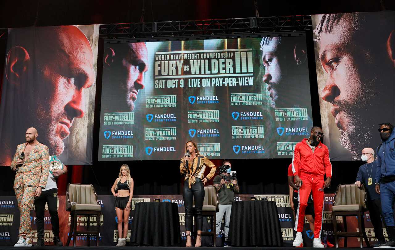 Kate Abdo, a CBS Sports boxing star, impresses Deontay's coach.