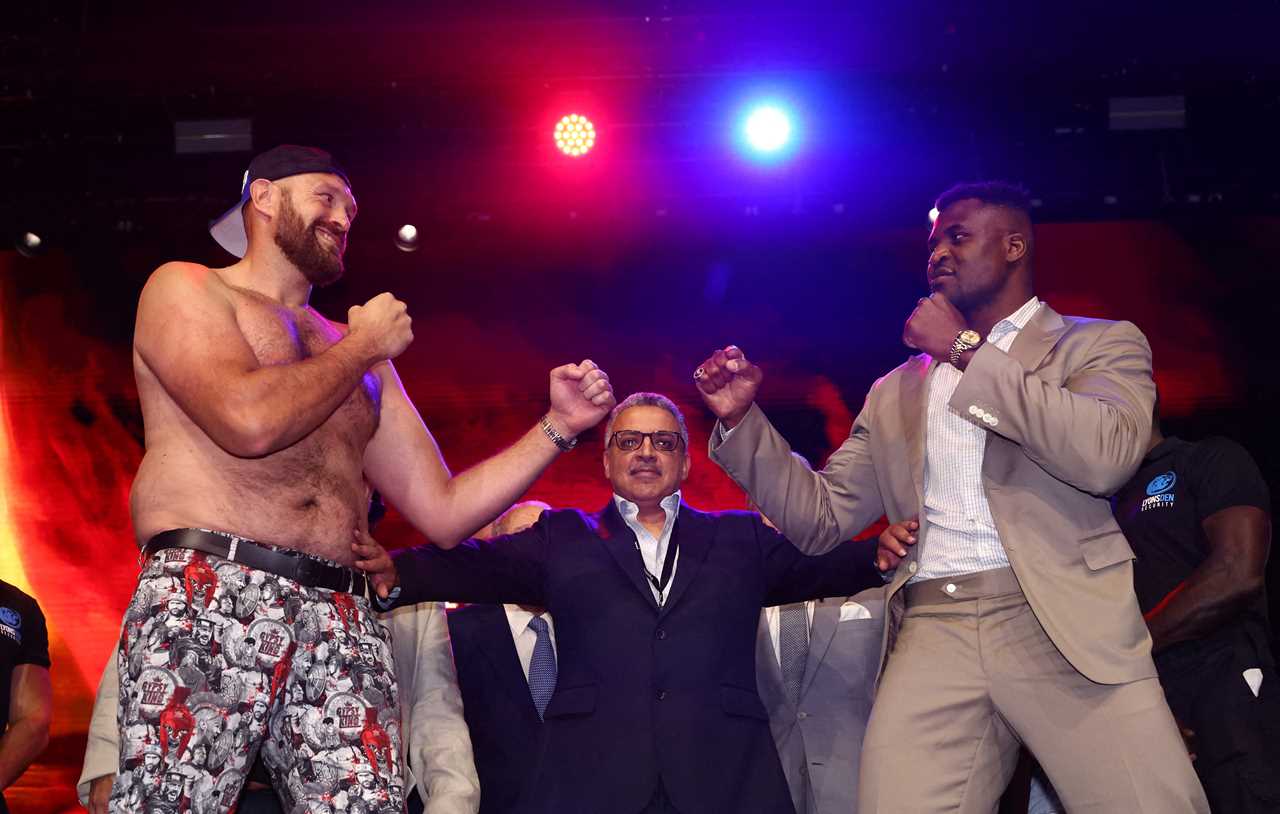 Tyson Fury's prediction of Francis Ngannou’s huge payday for their upcoming bout