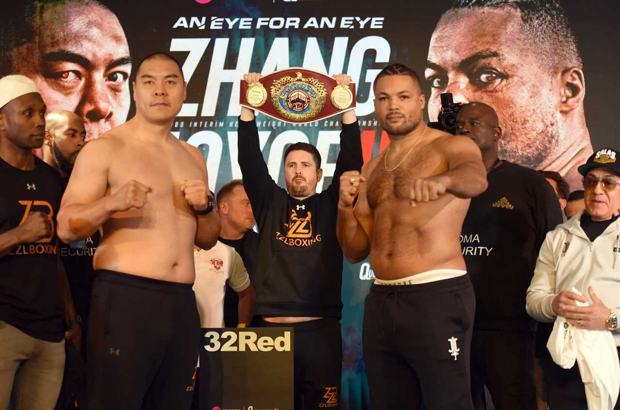 Joe Joyce's Amazing Body Transformation for Rematch against Zhilei Zhu