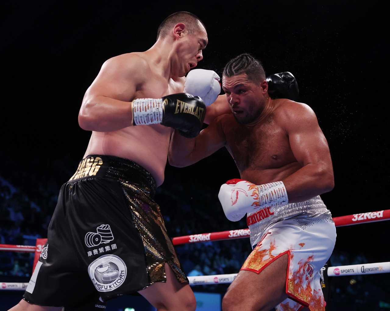 Joe Joyce suffers second defeat at the hands of Zhilei Zhu