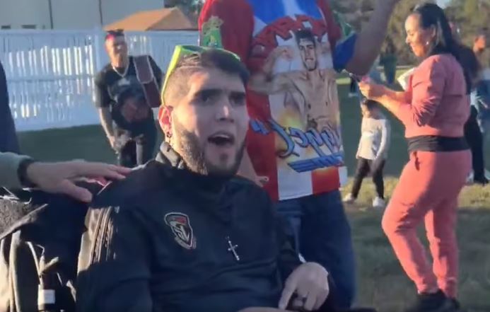 Prichard Colon’s mum provides health update on son as former boxer enjoys truck rally and brushes his teeth